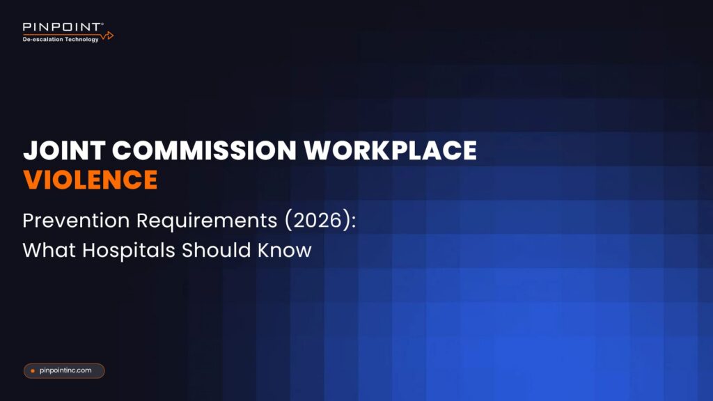 Title graphic for Joint Commission Workplace Violence Prevention Requirements (2026) for hospitals.