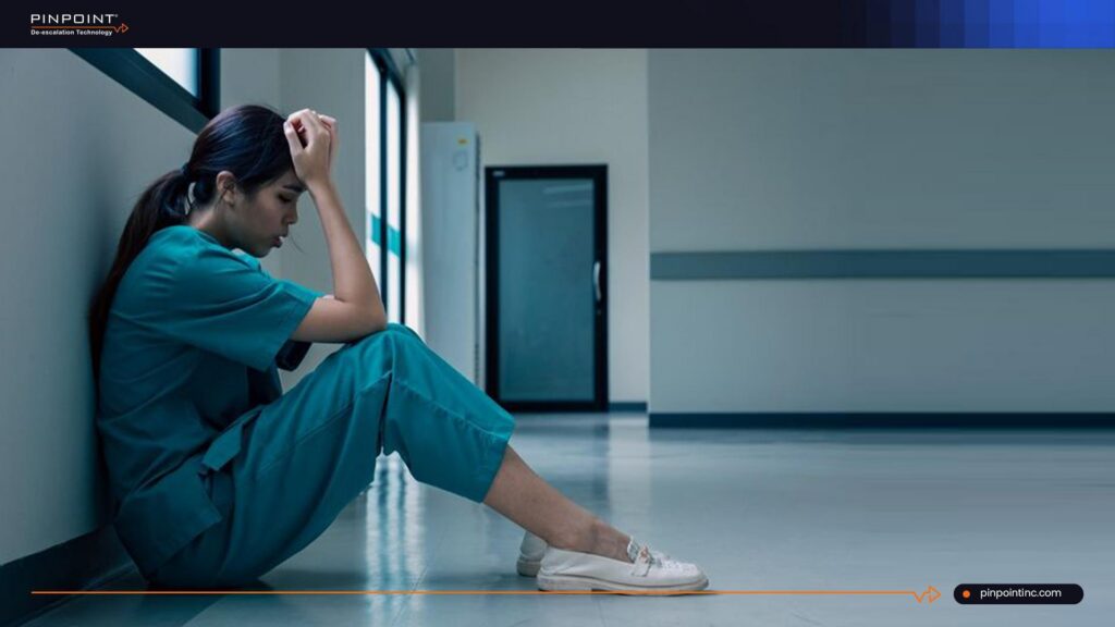 Pinpoint guide on nurse burnout and hospital tracking showing how constant staff surveillance, RTLS tracking, and privacy concerns can affect nurse trust and workplace stress.